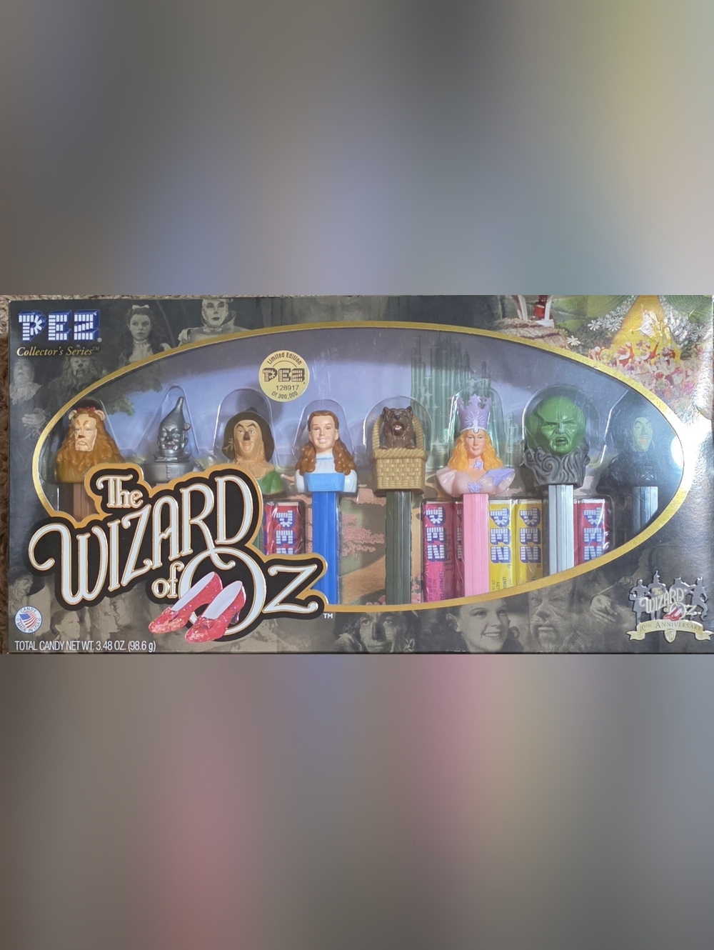 The Wizard of Oz PEZ Collector Set - Multicolor Character Dispensers